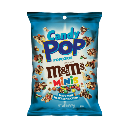 Candy Pop Popcorn M&M´s minis 48x28g