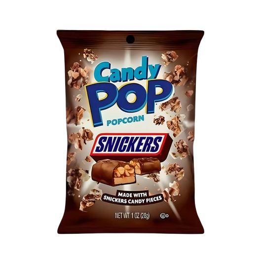 Candy Pop Popcorn Snickers 48x28g